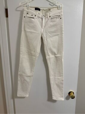 J. Crew Women's Skinny Jeans in Off-White/Cream